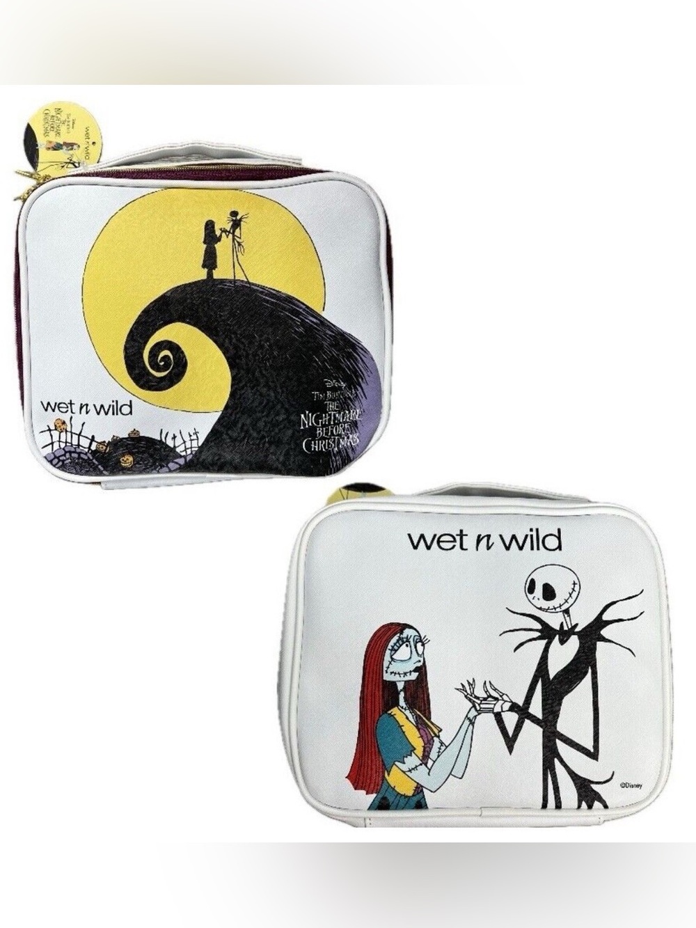 NWT Wet n Wild Nightmare Before Christmas Halloween Makeup Bag Disney